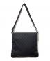 GUCCI (グッチ) GGキャンバス ショルダーバッグ ブラック：28000円