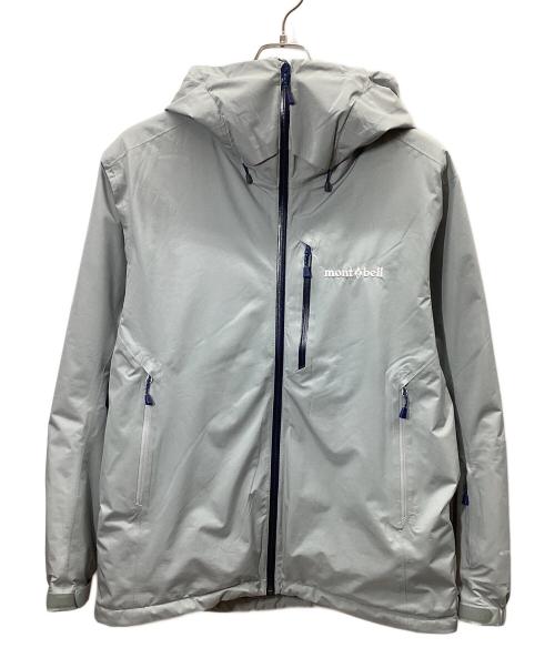 mont-bell（モンベル）mont-bell (モンベル) パウダーグライド パーカ Men's ライトグレー サイズ:Lの古着・服飾アイテム