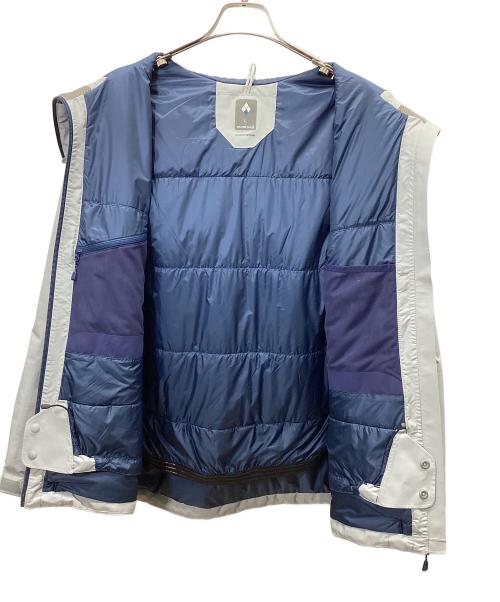 mont-bell（モンベル）mont-bell (モンベル) パウダーグライド パーカ Men's ライトグレー サイズ:Lの古着・服飾アイテム