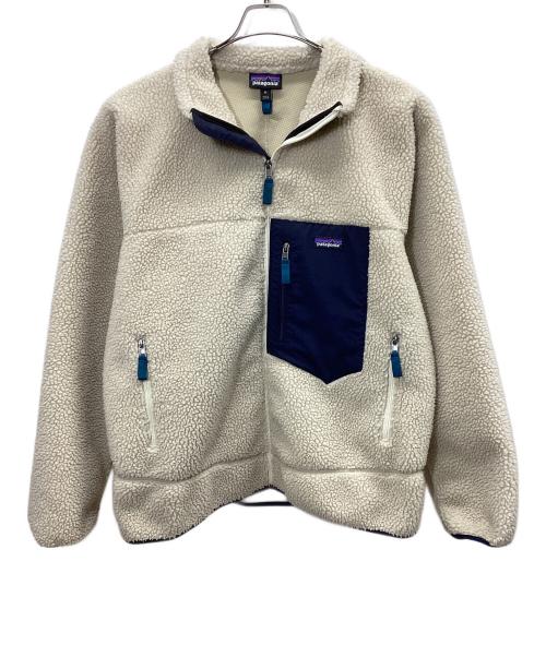 Patagonia（パタゴニア）Patagonia (パタゴニア) CLASSIC RETRO X JACKET(クラシック・レトロX・ジャケット) アイボリー サイズ:XLの古着・服飾アイテム