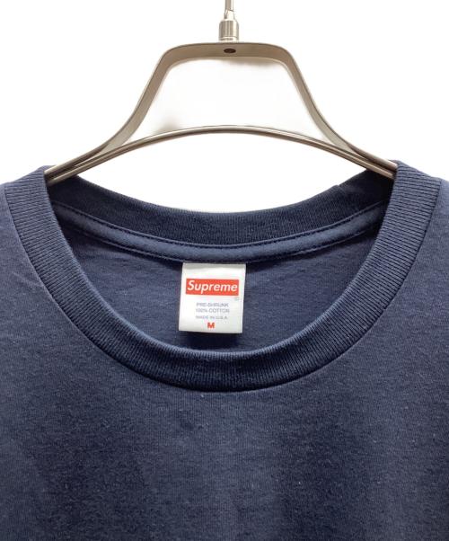 SUPREME（シュプリーム）SUPREME (シュプリーム) クラシックロゴ 半袖Tシャツ ネイビー サイズ:Mの古着・服飾アイテム