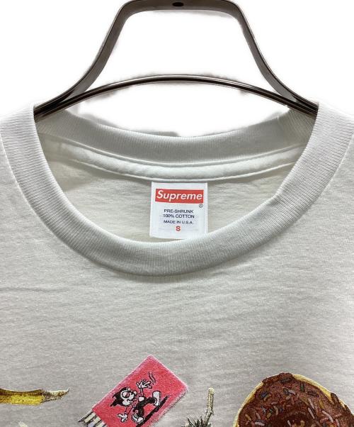 SUPREME（シュプリーム）SUPREME (シュプリーム) トラッシュ半袖Tシャツ ホワイト サイズ:Sの古着・服飾アイテム