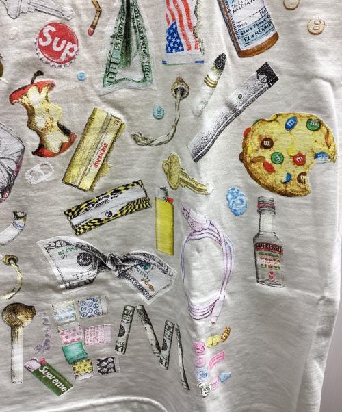 SUPREME（シュプリーム）SUPREME (シュプリーム) トラッシュ半袖Tシャツ ホワイト サイズ:Sの古着・服飾アイテム