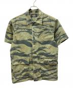 RRLダブルアールエル）の古着「半袖シャツ」｜オリーブ