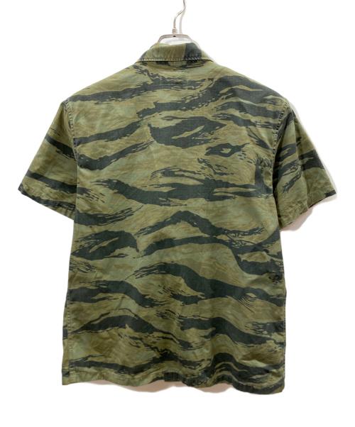 RRL（ダブルアールエル）RRL (ダブルアールエル) 半袖シャツ オリーブ サイズ:Mの古着・服飾アイテム