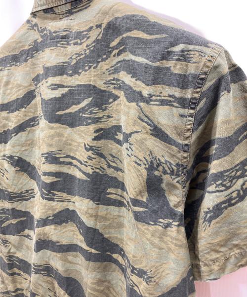 RRL（ダブルアールエル）RRL (ダブルアールエル) 半袖シャツ オリーブ サイズ:Mの古着・服飾アイテム