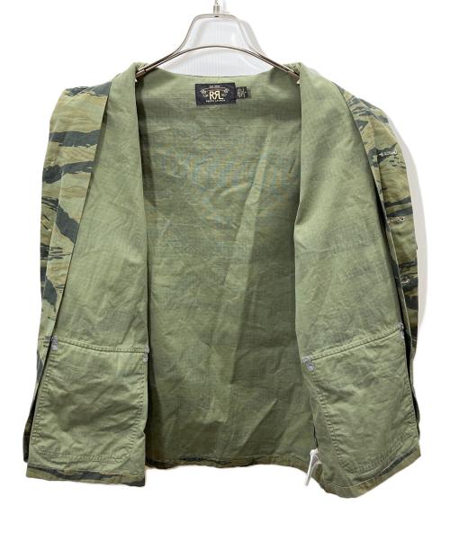 RRL（ダブルアールエル）RRL (ダブルアールエル) 半袖シャツ オリーブ サイズ:Mの古着・服飾アイテム