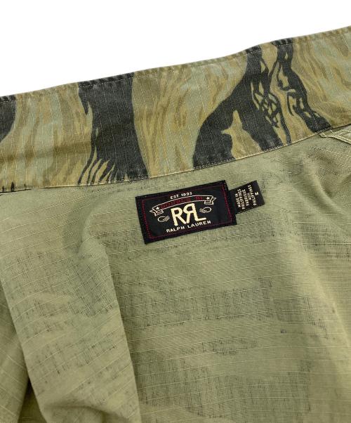RRL（ダブルアールエル）RRL (ダブルアールエル) 半袖シャツ オリーブ サイズ:Mの古着・服飾アイテム