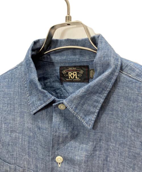 RRL（ダブルアールエル）RRL (ダブルアールエル) 半袖シャツ インディゴ サイズ:Mの古着・服飾アイテム