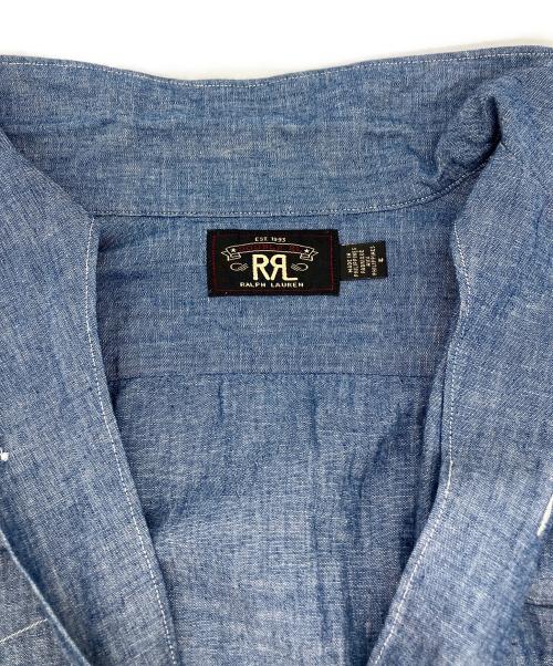 RRL（ダブルアールエル）RRL (ダブルアールエル) 半袖シャツ インディゴ サイズ:Mの古着・服飾アイテム