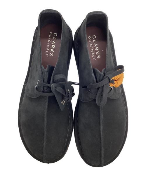 CLARKS ORIGINALS（クラークス オリジナルズ）CLARKS ORIGINALS (クラークス オリジナルズ) Desert Trek ショートブーツ ブラック サイズ:US10の古着・服飾アイテム