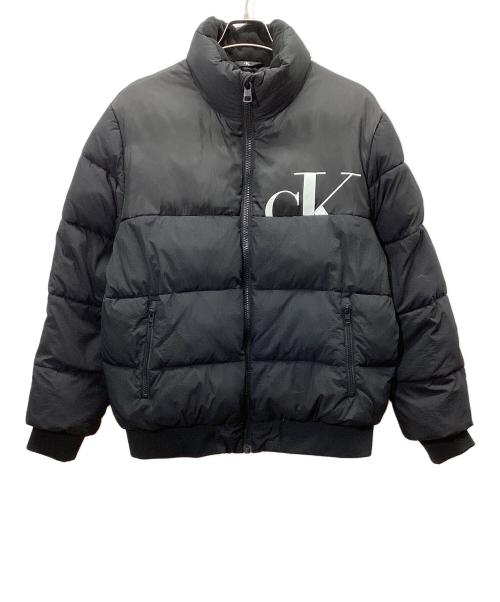 Calvin Klein（カルバンクライン）Calvin Klein (カルバンクライン) 中綿ジャケット ブラック サイズ:Lの古着・服飾アイテム