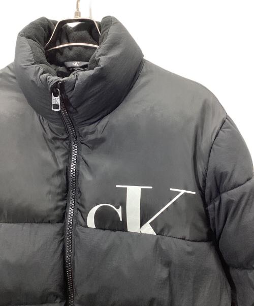 Calvin Klein（カルバンクライン）Calvin Klein (カルバンクライン) 中綿ジャケット ブラック サイズ:Lの古着・服飾アイテム