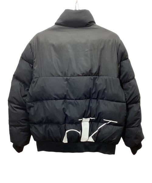 Calvin Klein（カルバンクライン）Calvin Klein (カルバンクライン) 中綿ジャケット ブラック サイズ:Lの古着・服飾アイテム