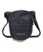 BRIEFINGブリーフィング）の古着「CROSS BODY BAG(クロスボディバッグ)」｜ブラック