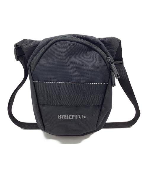BRIEFING（ブリーフィング）BRIEFING (ブリーフィング) CROSS BODY BAG(クロスボディバッグ) ブラックの古着・服飾アイテム