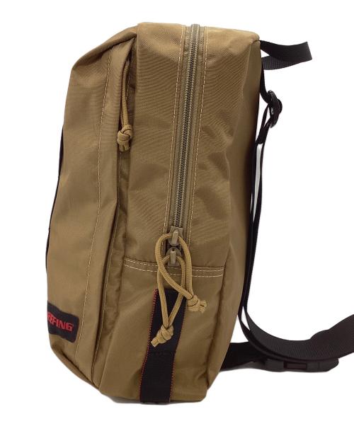 BRIEFING（ブリーフィング）BRIEFING (ブリーフィング) SLING WALKER(スリングウォーカー) ベージュ×ブラックの古着・服飾アイテム