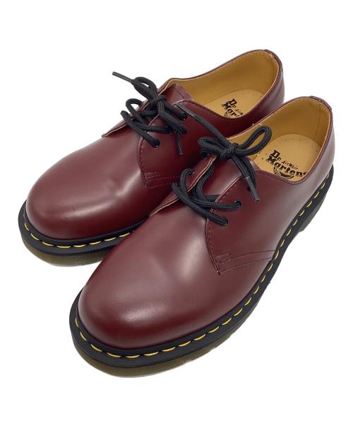 Dr.Martens（ドクターマーチン）Dr.Martens (ドクターマーチン) 3ホール ギブソンシューズ レッド サイズ:26の古着・服飾アイテム