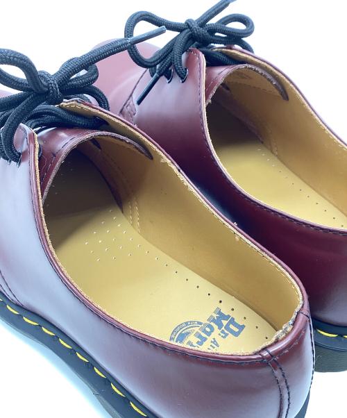 Dr.Martens（ドクターマーチン）Dr.Martens (ドクターマーチン) 3ホール ギブソンシューズ レッド サイズ:26の古着・服飾アイテム
