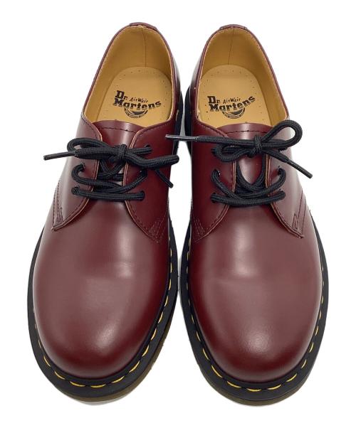 Dr.Martens（ドクターマーチン）Dr.Martens (ドクターマーチン) 3ホール ギブソンシューズ レッド サイズ:26の古着・服飾アイテム