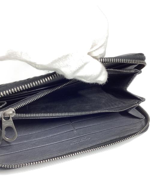 BOTTEGA VENETA（ボッテガベネタ）BOTTEGA VENETA (ボッテガベネタ) イントレチャート 財布 ブラックの古着・服飾アイテム
