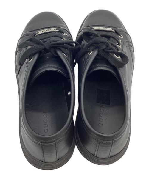 GUCCI（グッチ）GUCCI (グッチ) スニーカー ブラック サイズ:36 1/2の古着・服飾アイテム