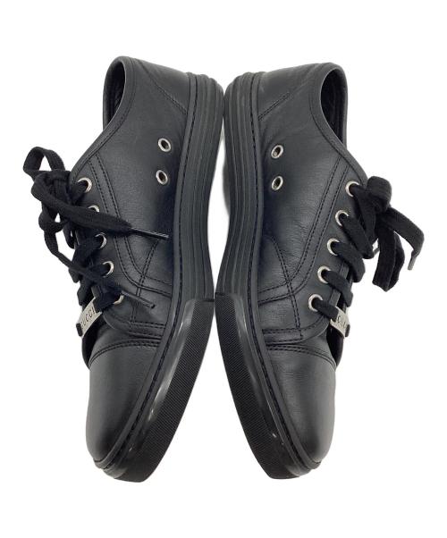 GUCCI（グッチ）GUCCI (グッチ) スニーカー ブラック サイズ:36 1/2の古着・服飾アイテム