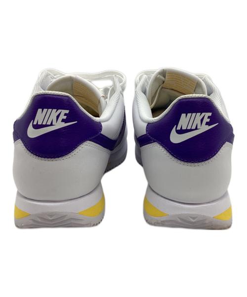 NIKE（ナイキ）NIKE (ナイキ) スニーカー ホワイト×パープル サイズ:28.5の古着・服飾アイテム