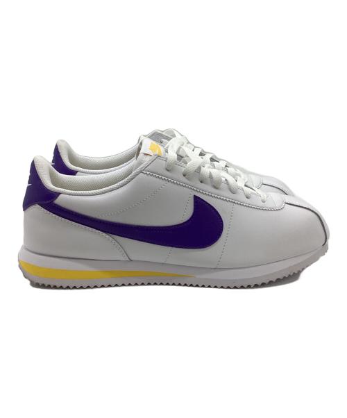 NIKE（ナイキ）NIKE (ナイキ) スニーカー ホワイト×パープル サイズ:28.5の古着・服飾アイテム