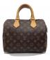LOUIS VUITTON（ルイ ヴィトン）の古着「モノグラム スピーディ25」｜ブラウン