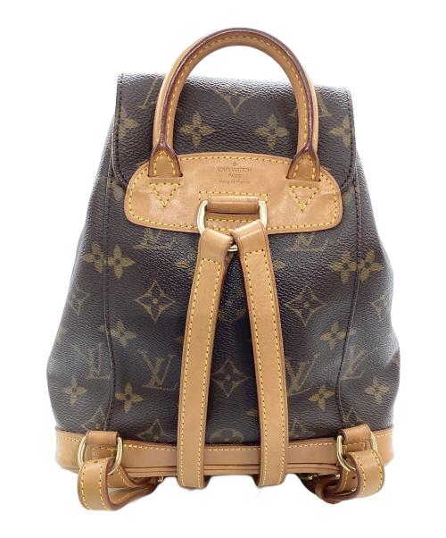 LOUIS VUITTON（ルイ ヴィトン）LOUIS VUITTON (ルイ ヴィトン) LOUIS VUITTON　モノグラム　ミニモンスリ ブラウンの古着・服飾アイテム