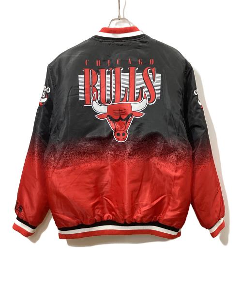 CHICAGO BULLS（シカゴブルズ）CHICAGO BULLS (シカゴブルズ) ULTRA GAME (ウルトラゲーム) スタジャン レッド サイズ:XLの古着・服飾アイテム