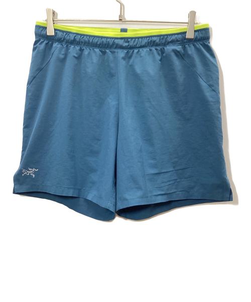 ARC'TERYX（アークテリクス）ARC'TERYX (アークテリクス) Norvan Short 7(ノーバンショーツ) イエロー×ネイビー サイズ:Mの古着・服飾アイテム