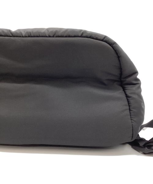 marimekko（マリメッコ）marimekko (マリメッコ) LOLLY(ローリー) キルティング リュック ブラックの古着・服飾アイテム