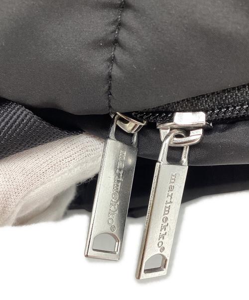 marimekko（マリメッコ）marimekko (マリメッコ) LOLLY(ローリー) キルティング リュック ブラックの古着・服飾アイテム