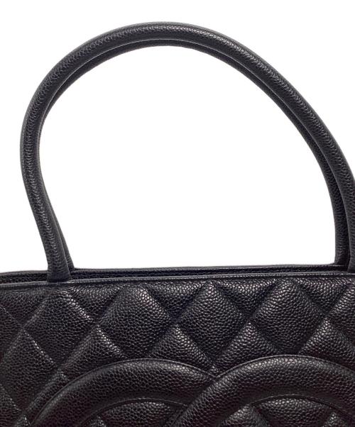 CHANEL（シャネル）CHANEL (シャネル) マトラッセ　キャビアスキン　トートバッグ ブラックの古着・服飾アイテム
