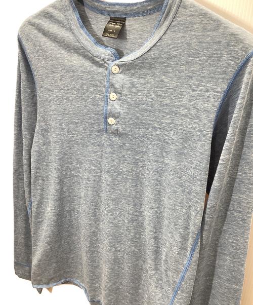 NUMBER (N)INE（ナンバーナイン）NUMBER (N)INE (ナンバーナイン) ヘンリーネックカットソー スカイブルー サイズ:2の古着・服飾アイテム