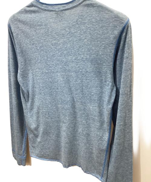 NUMBER (N)INE（ナンバーナイン）NUMBER (N)INE (ナンバーナイン) ヘンリーネックカットソー スカイブルー サイズ:2の古着・服飾アイテム