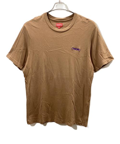 SUPREME（シュプリーム）Supreme (シュプリーム) 半袖カットソー ブラウン サイズ:Mの古着・服飾アイテム
