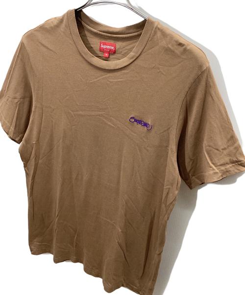 SUPREME（シュプリーム）Supreme (シュプリーム) 半袖カットソー ブラウン サイズ:Mの古着・服飾アイテム