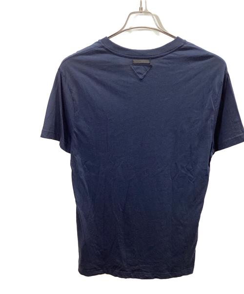 PRADA（プラダ）PRADA (プラダ) 半袖カットソー ネイビー サイズ:XLの古着・服飾アイテム