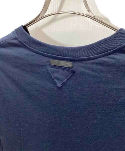 PRADA（プラダ）PRADA (プラダ) 半袖カットソー ネイビー サイズ:XLの古着・服飾アイテム