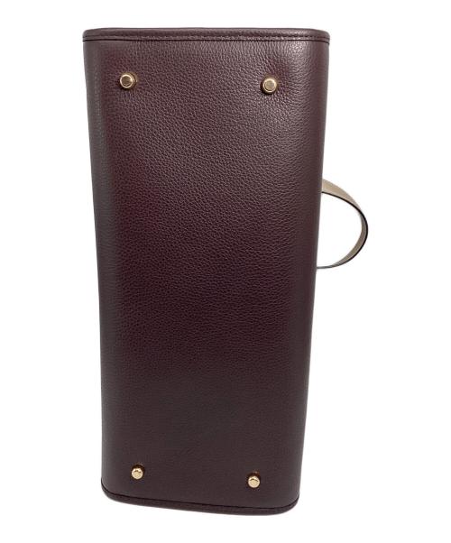 COACH（コーチ）COACH (コーチ) デンプシー トート 40 シグネチャー ジャカード ストライプ アンド コーチ パッチ ブラウンの古着・服飾アイテム