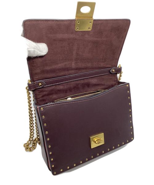 COACH（コーチ）COACH (コーチ) JENNIFER LOPEZ (ジェニファーロペス) ハットン ショルダー バッグ カラーブロック ウィズ スネークスキン ブラック×ピンクの古着・服飾アイテム