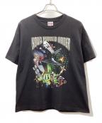 BAY SIDEベイ サイド）の古着「NOVA WORLD ORDER　半袖カットソー」｜ブラック