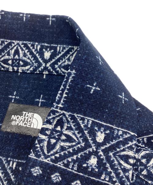 THE NORTH FACE（ザ ノース フェイス）THE NORTH FACE (ザ ノース フェイス) ショートスリーブクライミングサマーシャツ ネイビー サイズ:Mの古着・服飾アイテム