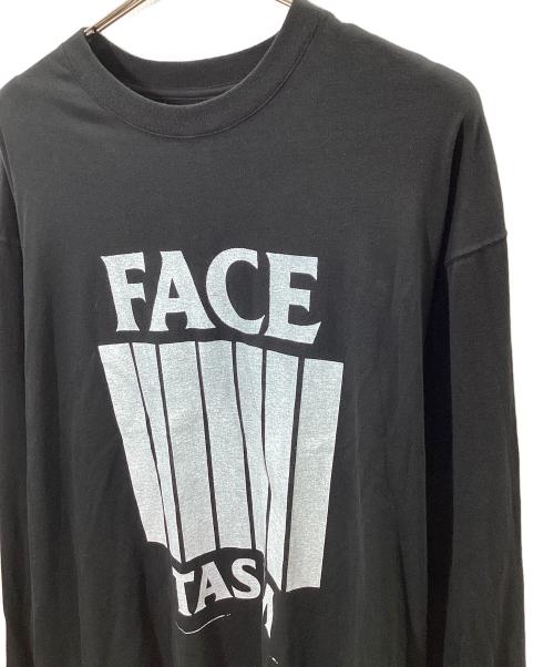 FACETASM（ファセッタズム）FACETASM (ファセッタズム) 7 BARS LONG SLEEVE TEE ロングスリーブティー ブラック サイズ:5の古着・服飾アイテム