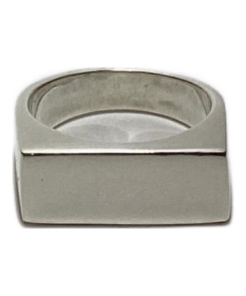 LAVER（ラバー）LAVER (ラバー) RECTANGLE SIGNET RING シルバー サイズ:US8.5の古着・服飾アイテム