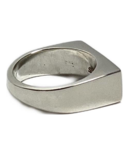 LAVER（ラバー）LAVER (ラバー) RECTANGLE SIGNET RING シルバー サイズ:US8.5の古着・服飾アイテム