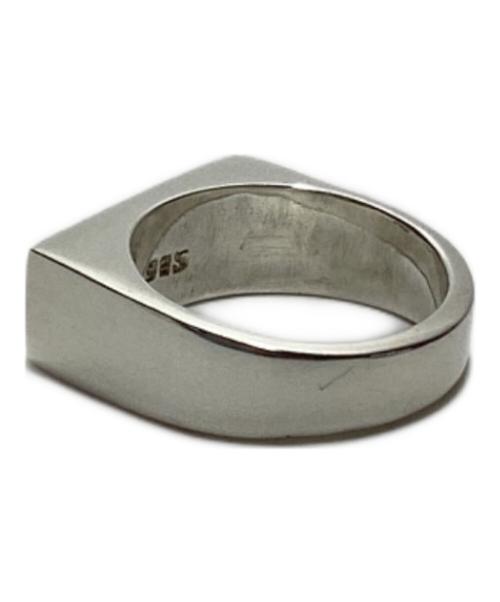 LAVER（ラバー）LAVER (ラバー) RECTANGLE SIGNET RING シルバー サイズ:US8.5の古着・服飾アイテム